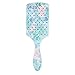 Wet Brush Cactus Flower Paddle Detangler-Detangling Knots, Heat-Resistant Bristles, Blowout Styling, No Split-Ends & Hair Breakage, All Hair Types, Floral Succulent Prints