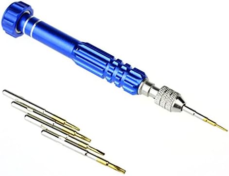 Bestpriceam 5 in 1 Repair Open Tools Kit Screwdrivers for Mobile Phones (Blue)