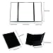 YOLO Compact 6 inch Trifold Travel Foldable Mirror, LED Lighted Vanity and Makeup Mirror, Compact 6 inch Mirror