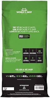 World's Best Cat Litter Comfort Care Unscented 28 lb Natural Corn view 2