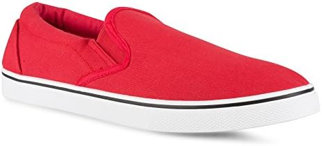 Influence Men's Gore Slip-On Casual Sneaker, Jimmy Red, Size 8