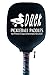 Duck Ranger—Graphite Pickleball Paddle—Polymer Birdbone Core and Waterproof Carbon Fiber Face, Pick Your Design, USAPA Approved (Multiple Color Options) (Kaleidoscope)