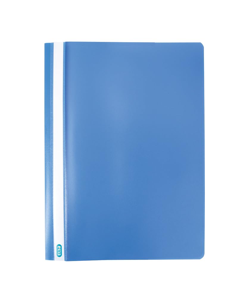 Elba A4 Project Folder - Blue, with Customisable Cover (Pack of 50)