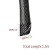 fulion 3D Carbon Fiber Car Rear Wing Lip Spoiler Tail Trunk Boot Roof Trim Luxury 59