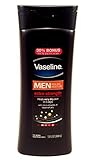 Vaseline Men Extra Strength Body and Face Lotion 13oz