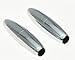 KAISH 2pcs Chrome Plastic ST Strat Guitar Tremolo Trem Arm Tip Whammy Bar Cap for Stratocaster