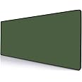 Armanza Large Gaming Mouse Pad, XL Extended Mousepad, Non-Slip Rubber Base Keyboard Mouse Mat Desk Pad for Work, Game, Office, Home, 31.5 x 11.8 in, Olive Green