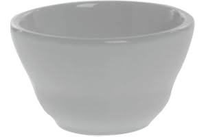 World® Porcelana 7 oz Narrow-Rim Bright White China Soup Bowl