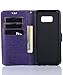 Samsung S8 Plus Case,Galaxy S8 Plus Wallet Case, FLYEE Flip Case Wallet Leather [kickstand] Emboss Butterfly Flower Folio Magnetic Protective Cover with Card Slots for Samsung Galaxy S8 Plus Purple
