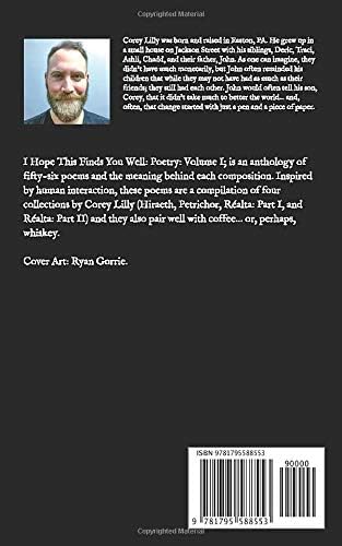 I Hope This Finds You Well Poetry Volume I Lilly Corey Amazon Sg Books