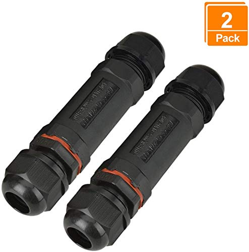 Willingood Kabelverbinder, 2er-Pack, wasserdicht IP68, Verbindungsbox, Verbindungsmuffe für Ø1-13 mm Kabeldurchmesser… – Bild 7