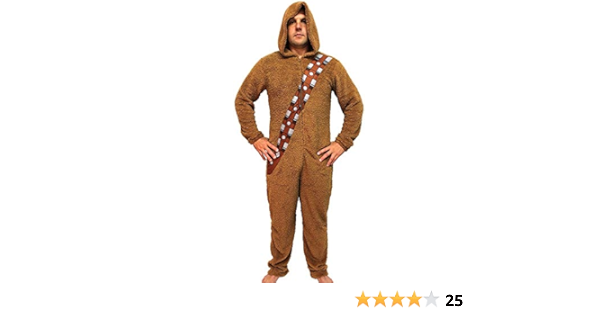 chewbacca onesie mens xl