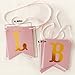 Baby Shower Decorations For Girl - Baby Shower Decorations: It's a Girl & Baby Shower Banner, Baby Girl Shower Decorations Kit with Banners, Balloons, Pom Poms and Lanterns - Pink, Gold & White