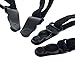 Women Sexy Underwear Lingerie Garter Lace Suspender Belt with G-String +Stockings (Black) Small