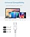 Short USB Type C Cable (4Pack 1ft), SOMOSTEL 3A USB A to Type-C Fast Charger Cord Compatible with Samsung Galaxy S10 S10E S9 S8 Plus Note 10 9 8,Moto G7,LG Stylo 5 G6 G8 G7,Google Pixel 3XL,Power Bank
