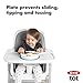 OXO Tot Stick & Stay Suction Divided Plate - Teal, 1 Count (Pack of 1)