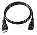 10ft (3M) High Speed HDMI Cable Male to Female with Ethernet Black (10 Feet/3 Meters) Supports 4K 30Hz, 3D, 1080p and Audio Return CNE570921