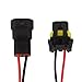 TOMALL 9005 9006 Socket for Lights Blub Replacement Male Female Wiring Harness Connector