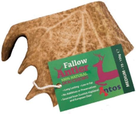 Highland Fallow Deer Antlers For Dogs Medium Pack of 3 Fallow Antler Chew, Natural, 3 count (Pack of 1) - Image 3