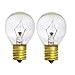 Replacement Bulbs for Lava Lite 5025-6 25 Watt 14.5-Inch Lava Lamps, 2-Bulbs