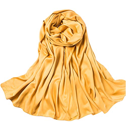 MEIYIN 14 Colors 180x70CM Muslim Hijab Women Glitter Satin Solid Color Shawl Scarf Twill Multi-Use Headscarf