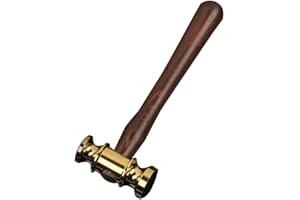 Cenroelon Mirror Polishing Leather Hammer Starting Hammer Leather Craft Workshop DIY Tool S