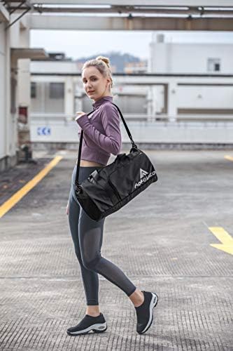 Sports Gym Bag, Travel Duffel bag with Wet Pocket & Shoes Compartment for men women 5 Sports Gym Bag, Travel Duffel bag with Wet Pocket & Shoes Compartment for men women