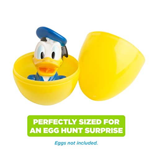 Disney Mickey Mouse & Friends Bath Finger Puppets, 10 Pc Bath Toys, Easter Basket Fillers