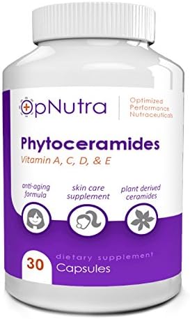 Phytoceramides by OpNutra - Skin Renewal - Scientifically and Clinically Proven Superior - 100% Money Back Guarantee!