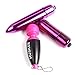 DGz 3Pcs/Set Mini Bullet Vibrant Toy for Women,Waterproof Cordless Electric Trigger Point Vibe, Smooth Silicone, Pocket Size - Purple 15