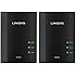 Linksys Powerline AV 1-Port Network Adapter Kit (PLEK400)