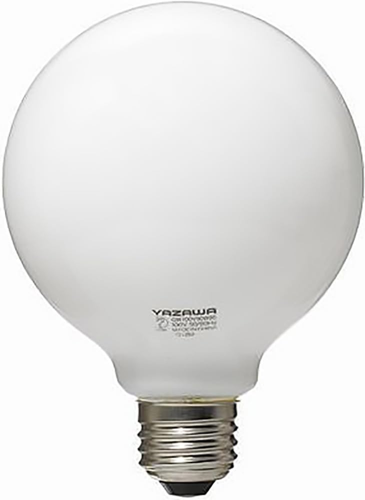 ヤザワコーポレーション ボール電球 60W形 径95mm ホワイト GW100V57W95商品画像