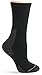 Thorlos Women's KX Hiking Thick Padded Crew Sock, Black, Medium