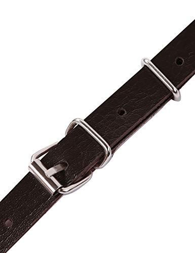 Freebily-Bretelle-Uomo-Vintage-Pelle-Imbracatura-di-Petto-Body-Chest-Harness-Sexy-Ecopelle-Cintura-Regolabile-con-Fibbia-Metallo-Lingerie-Cinghia-in-Cuoio-NeraMarrone