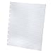 Ampad Letter-sized, Wide-ruled Refill Sheets for Ampad Versa Crossover Notebook, White, 40 Sheets (25-617)