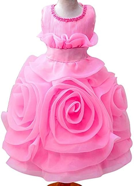 Rose Frill Barbie Dress 