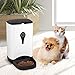 Giantex Automatic Cat Feeder 4.5L Pet Food Dispenser for Cats, Dogs & Small Animals, Distribution Alarms, Portion Control, Voice Recording, Programmable Timer, Up to 4 Meals A Daythumb 2