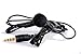 Lavalier Lapel Clip-on Omnidirectional Condenser Microphone for Apple Iphone, Android and Smartphones by LiveProdigy, professional recording, get a compact Bag and a Ebook Bonus for FREE