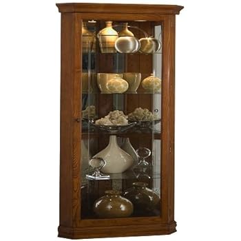Amazon Com Pulaski Corner Curio 33 By 24 By 78 Inch Brown