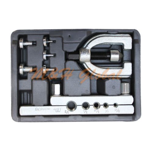 7 PC Double Flare Tool Kit Flaring Tool Set Brake Pipe Line Buy Online