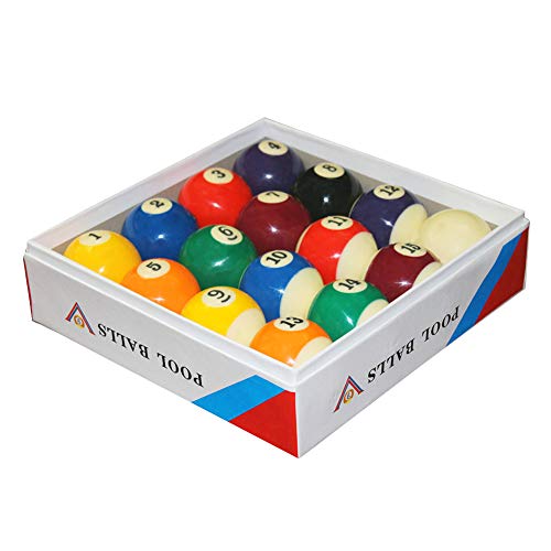 Cuppa billiards Pool Ball Set - Full 16 Balls Set Regulation Size