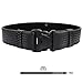 ROCOTACTICAL Basketweave Police Duty Belt, Web Duty Belt with Loop Liner