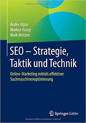 Cover des Buchs: SEO - Strategie, Taktik und Technik: Online-Marketing mittels effektiver Suchmaschinenoptimierung
