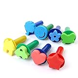 DIY Painting Tool，EVA Sponge Painting Stamper for Kids （8pcs）