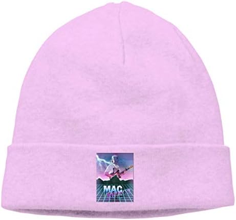 Mac Demarco 80's Aesthetic Skull Hats Knitted Cap Beanie Black