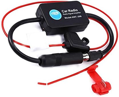 Hendont Car Stereo Radio Inline Antenna Aerial AM FM Signal Amplifier Booster ANT-208