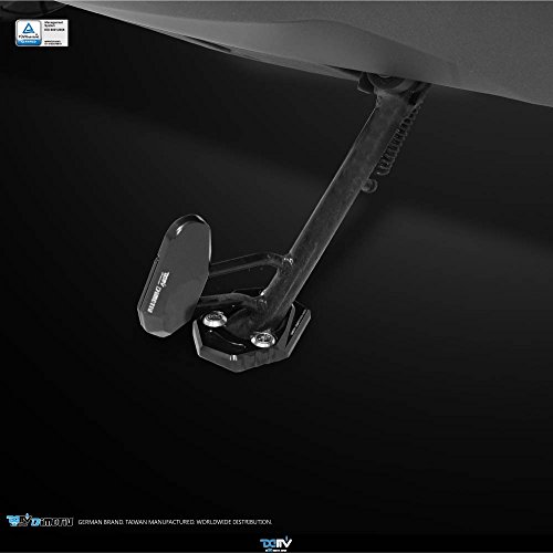 Dimotiv Side Stand Enlarger for Kawasaki J300 2015-16 / Kymco Downtown 350 2015-16 (BLACK)