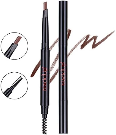 Face Forever Eyebrow Pencil Waterproof Automatic Rotation Dual Purpose Eyebrow Makeup Eyebrow Pencil (1 Brown)