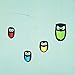 Flensted Mobiles The Wisest Owls Hanging Mobile - 18 Inches Cardboard