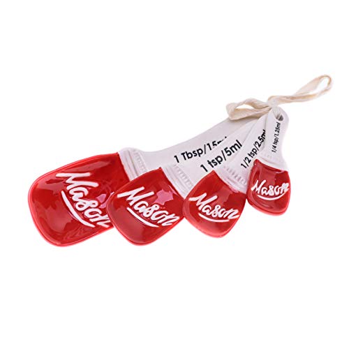 Decorative Ceramic Measuring Spoons Kitchen Measuring Spoons